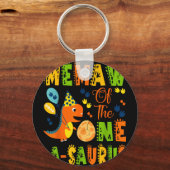 Porte-clés Mémé du dinosaure pour le 1er anniversaire de one- (Recto)