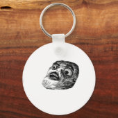 Porte-clés Mème Face Au Terrorisme (Recto)