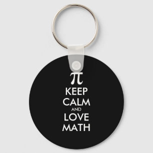 Porte-clés Mème Internet personnalisable KEEP CALM et AIMEZ L