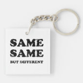 PORTE-CLÉS MÊME MAIS DIFFÉRENT (Dos)