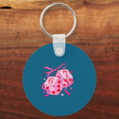 Porte-clés Meme Playing Cards Valentine,preppy Funny Coquette (Recto)