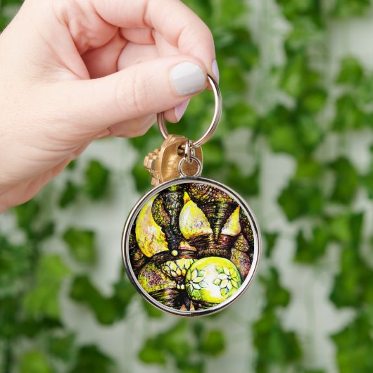 Porte-clés Même plus grande idée de couleur (Main)