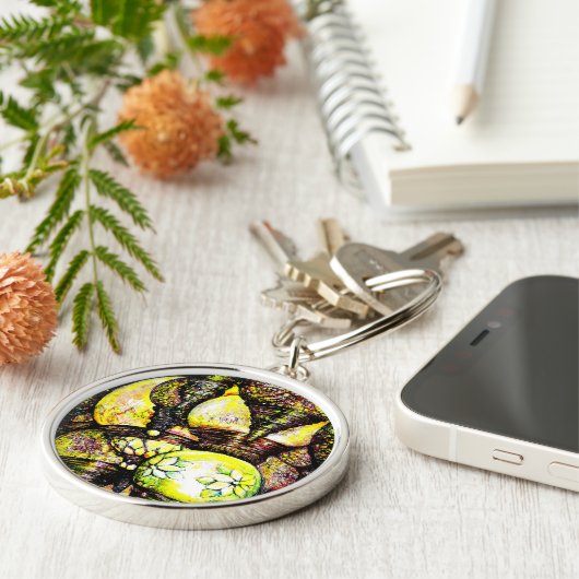 Porte-clés Même plus grande idée de couleur (Côté)