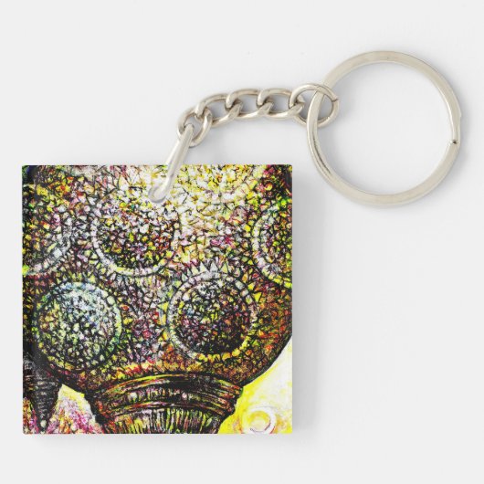 Porte-clés Même plus grande idée de couleur (Dos)