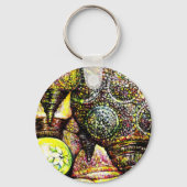 Porte-clés Même plus grande idée de couleur (Verso)