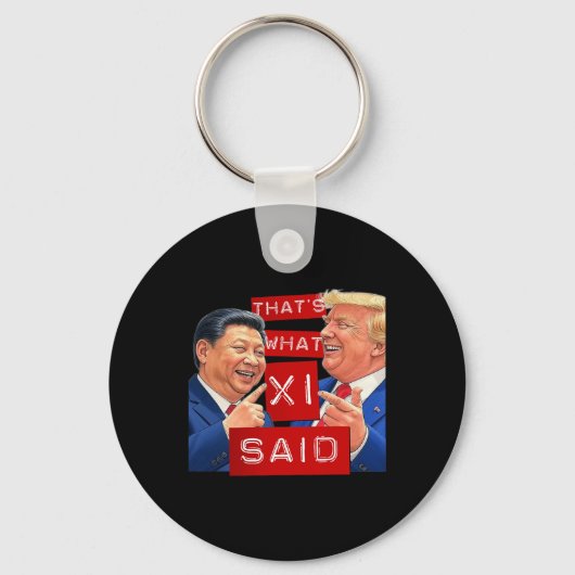 Porte-clés Mème Trump amusant (Recto)