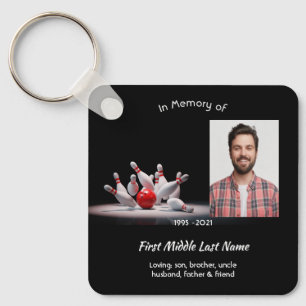 Porte-clés Mémento de quilleur de bowling chrétien
