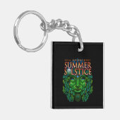 Porte-clés Mémento du Festival du solstice d'été de Greensbor (Devant gauche)