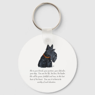 Porte-clés Mémento du Terrier Écossais