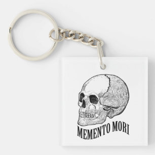 Porte-clés Memento mori