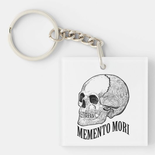 Porte-clés Memento mori (Devant)