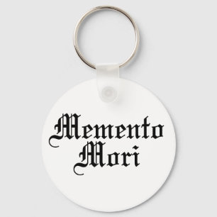 Porte-clés Memento Mori - Latin Phrase