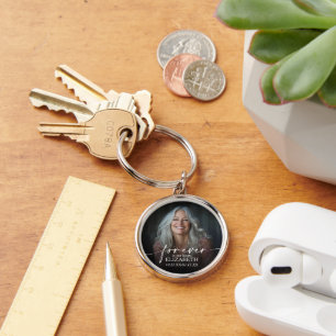 Porte-clés Mémento photo de style moderne pour toujours dans