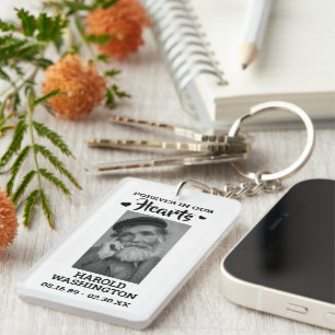 Porte-clés Mémoire de nom personnalisé Photo