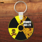 Porte-clés Mémorial anti-nucléaire de Tchernobyl (Recto)