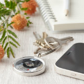 Porte-clés Mémorial aux animaux - Chat ou Chien FOREVER dans (Côté)