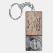 Porte-clés Mémorial de la famille rustique | Garde photo (Devant gauche)