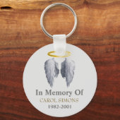 Porte-clés Mémorial des ailes Halo & Angel (Recto)