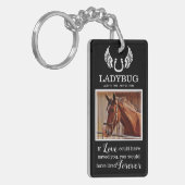 Porte-clés Mémorial du Cheval - En mémoire de l'amour (Devant gauche)