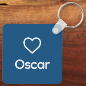 Porte-clés Mémorial du Yorkie Yorkshire Terrier Rainbow Bridg (Verso)