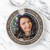 Porte-clés Mémorial en souvenir d'élégante photo classique