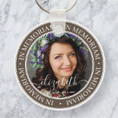 Porte-clés Mémorial en souvenir d'élégante photo classique