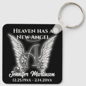 Porte-clés Memorial Heaven a un nouvel ange (Dos)