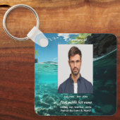 Porte-clés Memorial Keepsake Deep Sea Diving Diver (Recto)