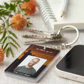 Porte-clés Memorial Keepsaké Golfing Golf (Devant droit)