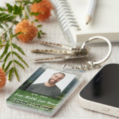 Porte-clés Memorial Keepsake Mountain Lake Landscape  (Devant droit)