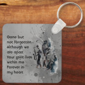 Porte-clés Memorial Keepsake Music Jazz Band (Verso)