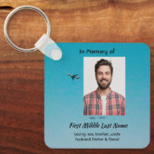 Porte-clés  Memorial Keepsake Pilot Airplane Flying (Recto)