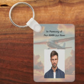 Porte-clés  Memorial Keepsakes Pilot Airplane Sunset (Recto)