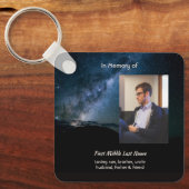 Porte-clés Memorial Milky Way Starry Night Sky  (Recto)