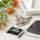 Porte-clés Mémorial - Perte de photo/nom personnalisé de chie (Côté)