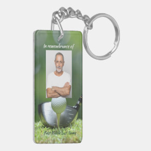 Porte-clés Memorial Photo Golf Course Golf Golf