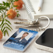 Porte-clés Memorial Photo Mountain Lake Winter Snow (Devant droit)