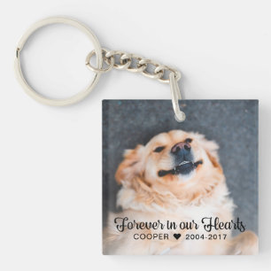 Porte-clés Mémorial pour animaux   Sympathie   2 Photos