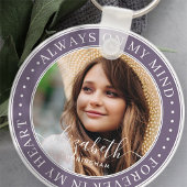 Porte-clés Mémorial toujours dans mon esprit photo élégante