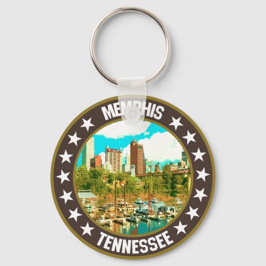 Porte-clés Memphis (Verso)