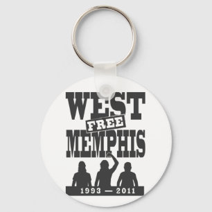 Porte-clés Memphis occidental trois