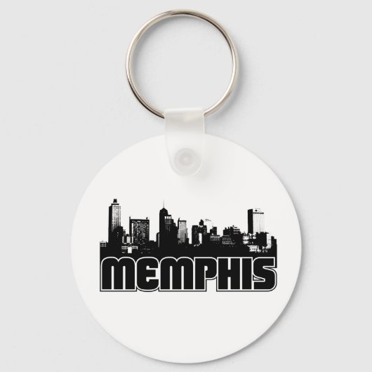 Porte-clés Memphis Skyline (Recto)