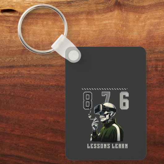 Porte-clés Men/Women 876 LESSONS LEARN Keychain (Recto)