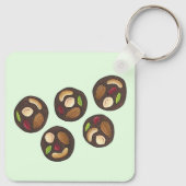 Porte-clés Mendiants Chocolats français Chocolatier Chocoholi (Dos)