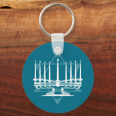 Porte-clés Menorah et étoile IV (Recto)
