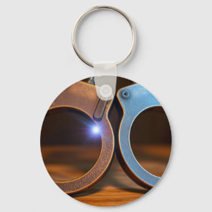 Porte-clés Menottes de police