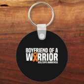 Porte-clés Mens Boyami d'un guerrier Orange Ribbon RSDCRPS (Recto)