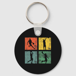 Porte-clés Mens Bysketbyll Joueur Amusant Pour Bysketbyll Jou
