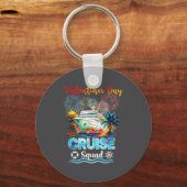 Porte-clés Mens Cruise Squad Valentine's Day Vacation Travel  (Recto)