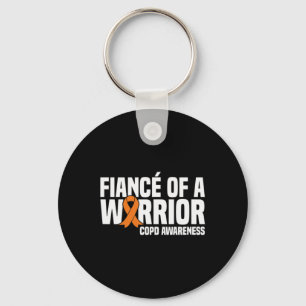 Porte-clés Mens Fiance D'Un Guerrier Orange Ribbon Rsdcrps Aw